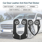 Set of 4 Car Door Leather Anti Kick Pad Stickers for Mercedes-Benz C Class (2011)