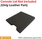Leather Synthetic Console Armrest Cover for Ford F150 (2015–2019) Black