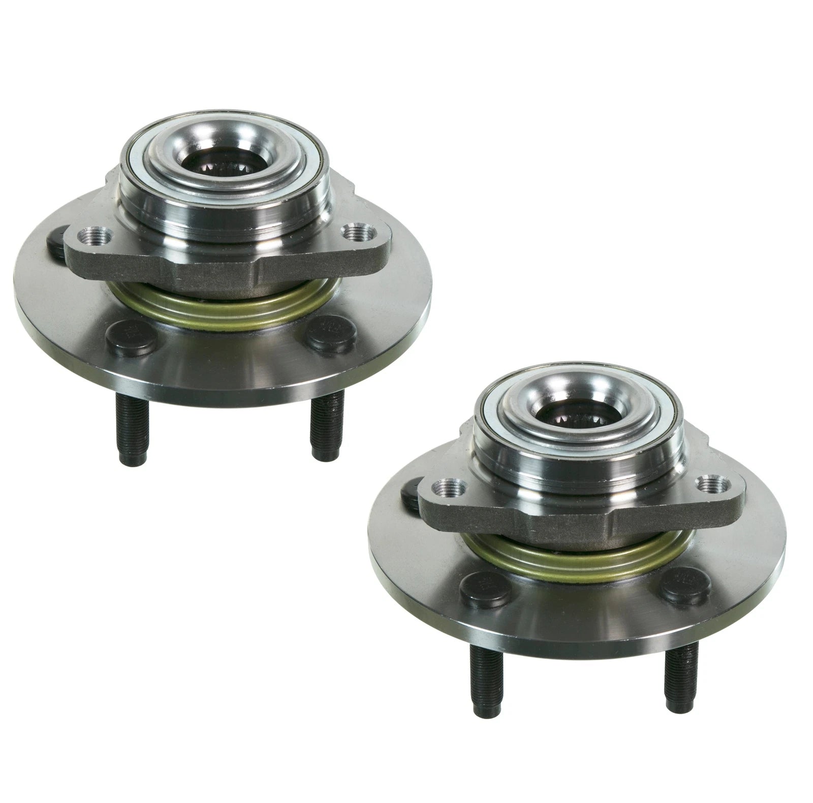 Set of 2 Front Moog 5 Stud Wheel Bearing Hub Kit for Ram 1500 (2002–2005)