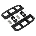 Matte Black Driver Footboard for Harley Road King Glide (2009–2024)