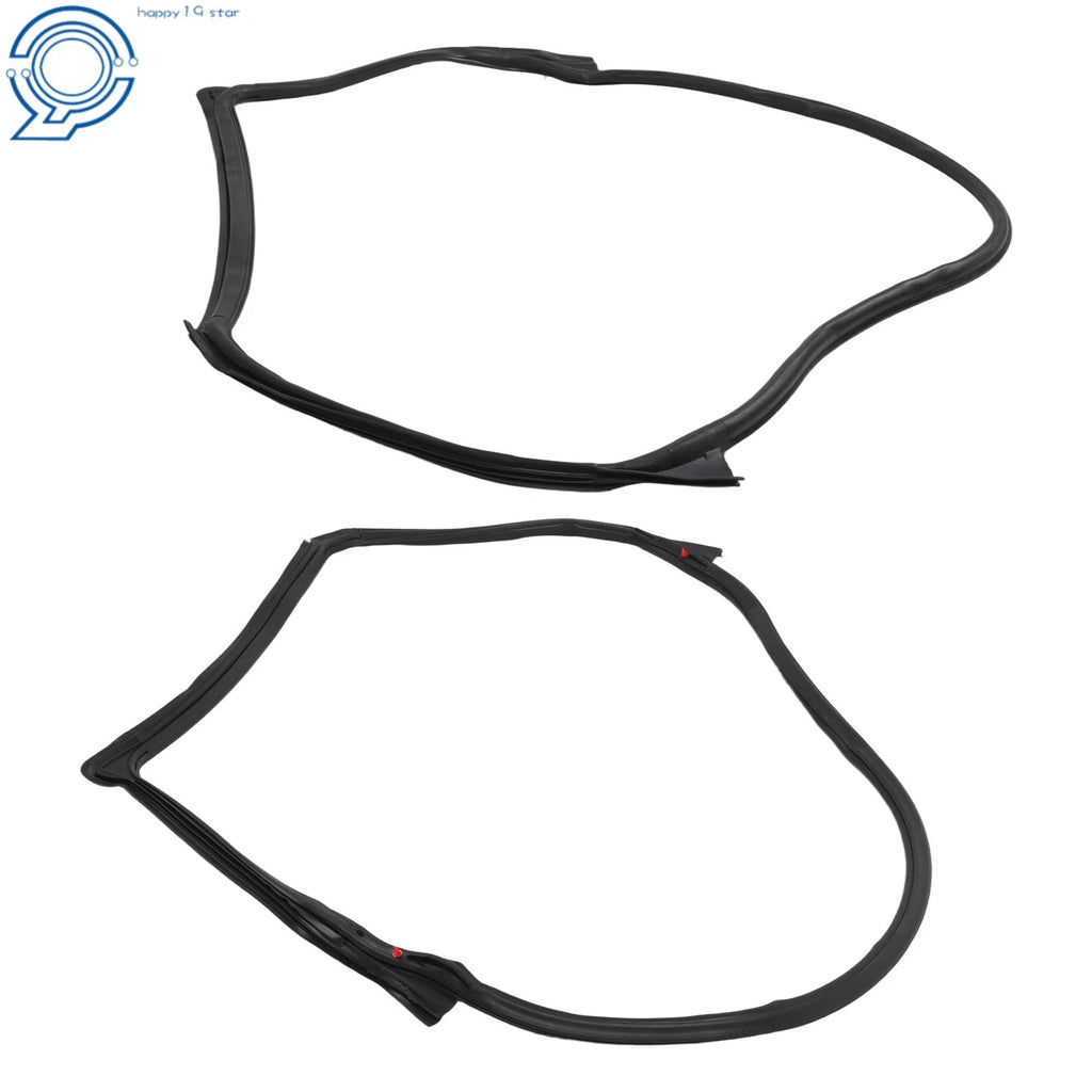 Set of 2 Front Door Weatherstrip Seals for Jeep Wrangler (2007–2018)