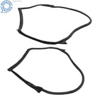 Set of 2 Front Door Weatherstrip Seals for Jeep Wrangler (2007–2018)