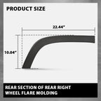Rear Right Fender Flare for Jeep Cherokee (2019–2023)