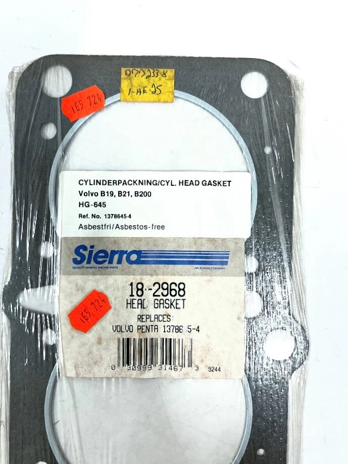 Head Gasket for Sierra 18-2968 (Replaces 1378645-4)