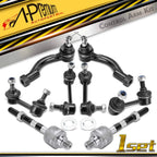 Set of 8 Stabilizer Bar Links & Tie Rod Ends for Kia Sorento (2004–2006)