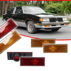Set of 2 Side Marker Light Covers for Oldsmobile Cutlass 442 (1981–1988)