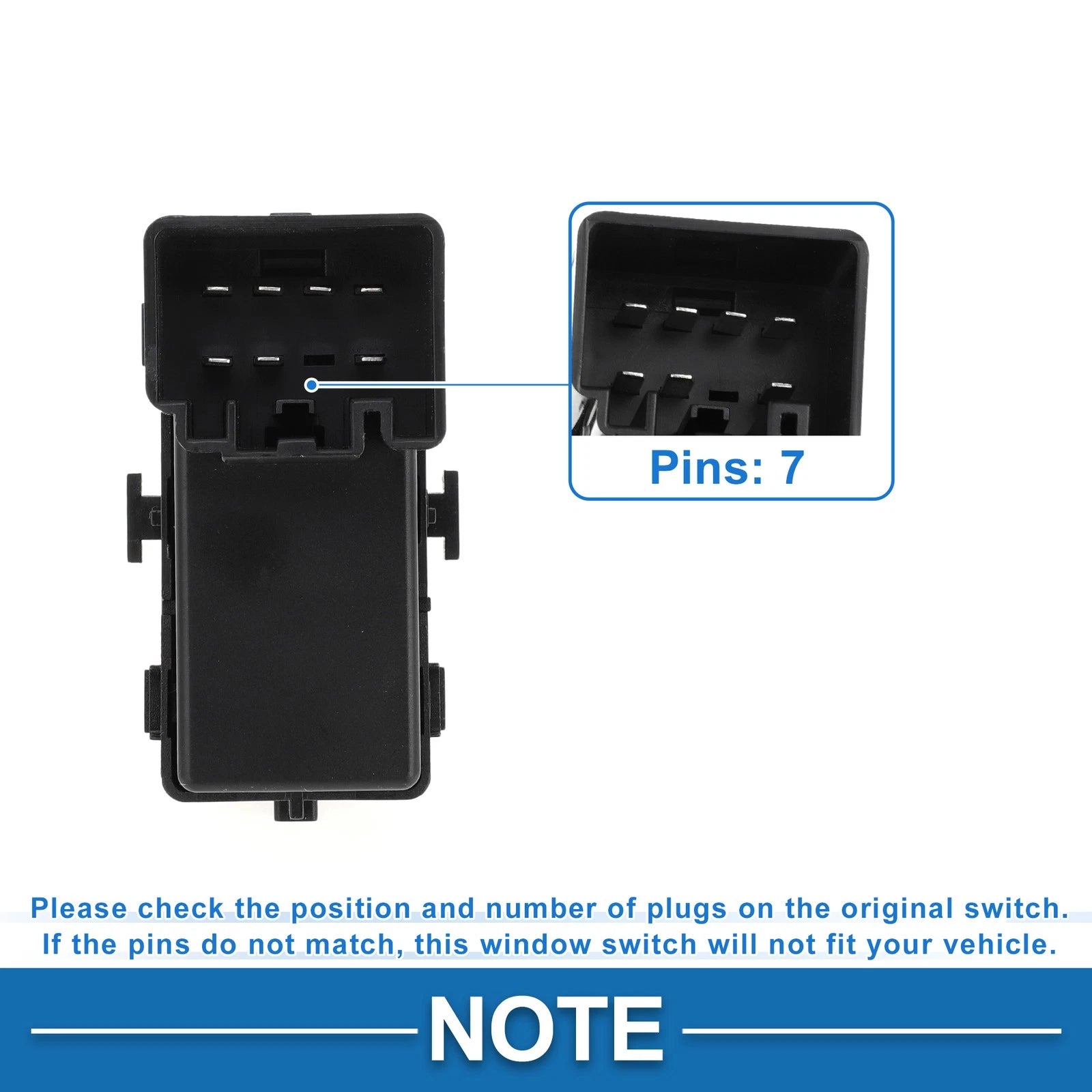 Power Window Switch for Ford Escort (2014–2017) No. ED8T14529AA