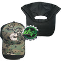 Cummins Baseball Hat Cap Black Green Digital Camo Trucker Army