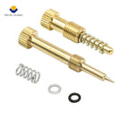 Carburetor Air Fuel Mixture Screw + Idle Speed Adjustment Screw for Mikuni VM22