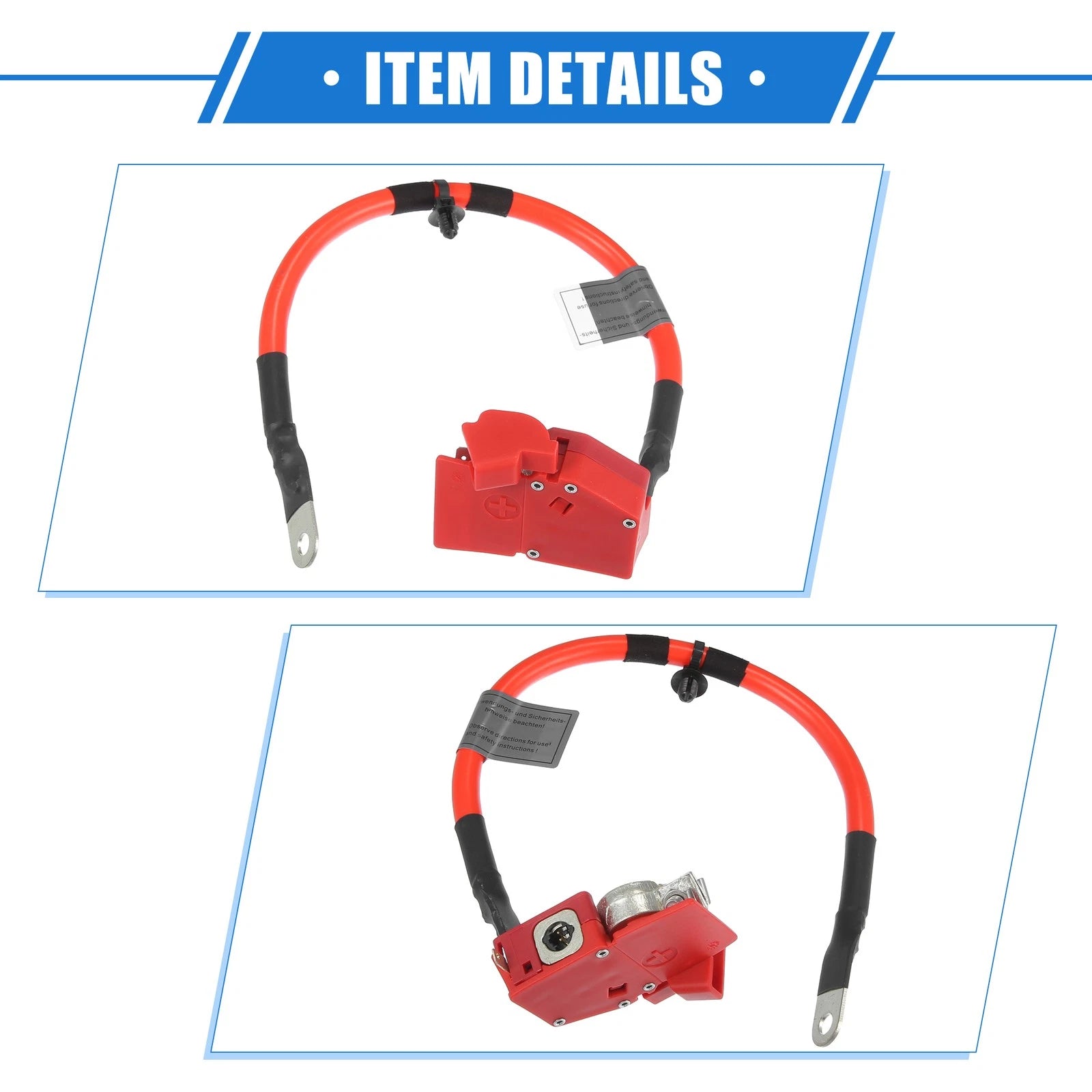 Positive Battery Terminal Cable No.61128796155 for BMW 330i G20 (2019–2023)