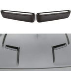 Carbon Fiber Engine Hood Air Vent Cover Trim for Dodge Challenger (2015-2022)