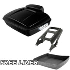 Trunk Pad Mount Rack for Harley Road Glide (2009–2013) Black