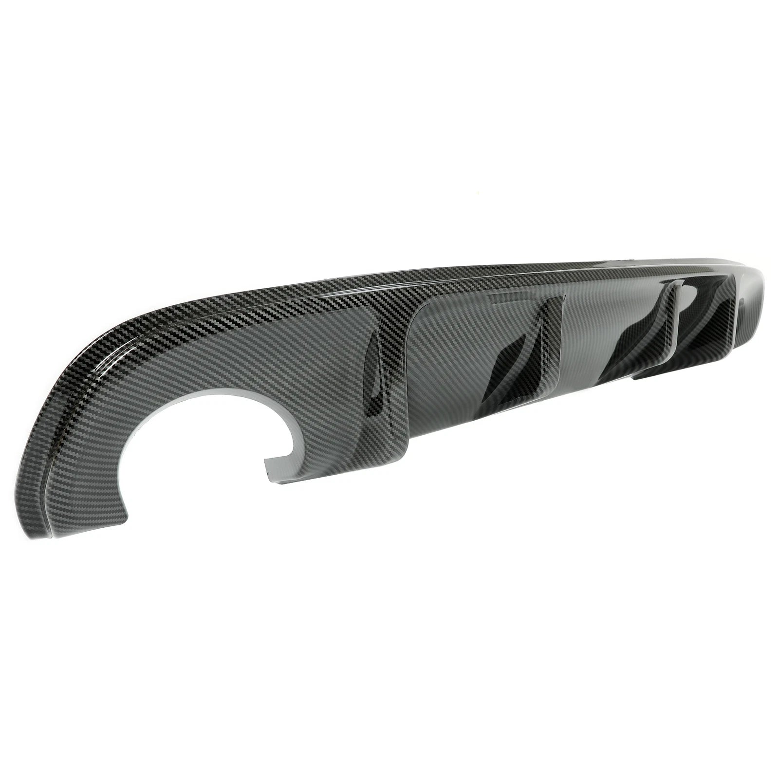 Carbon Fiber Rear Diffuser Bumper Lip Spoiler for Infiniti Q50 (2014–2017)