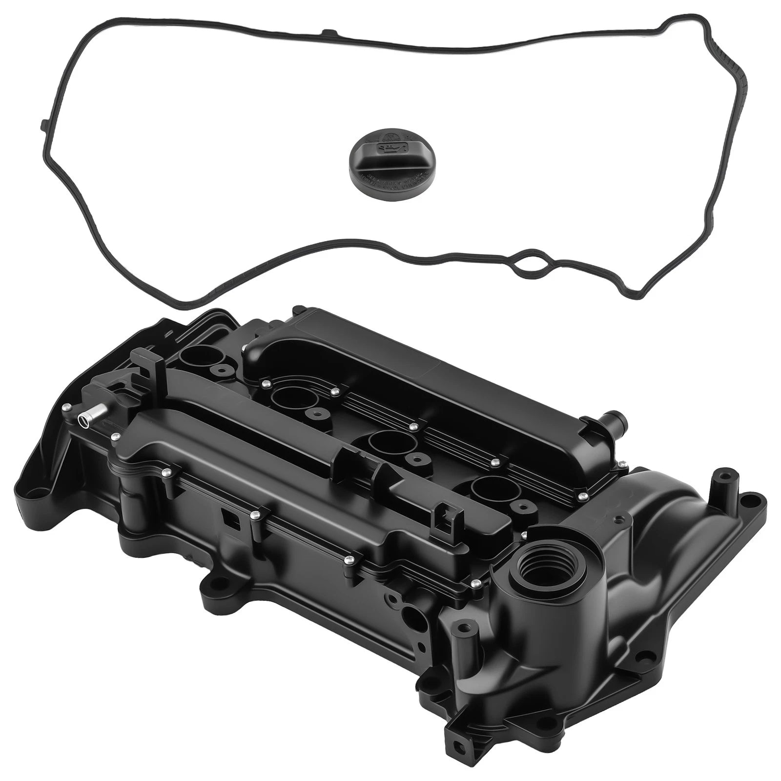 L4 Aluminum Valve Cover for Honda CR-V 1.5L (2017–2024) 123105AAA01 Black
