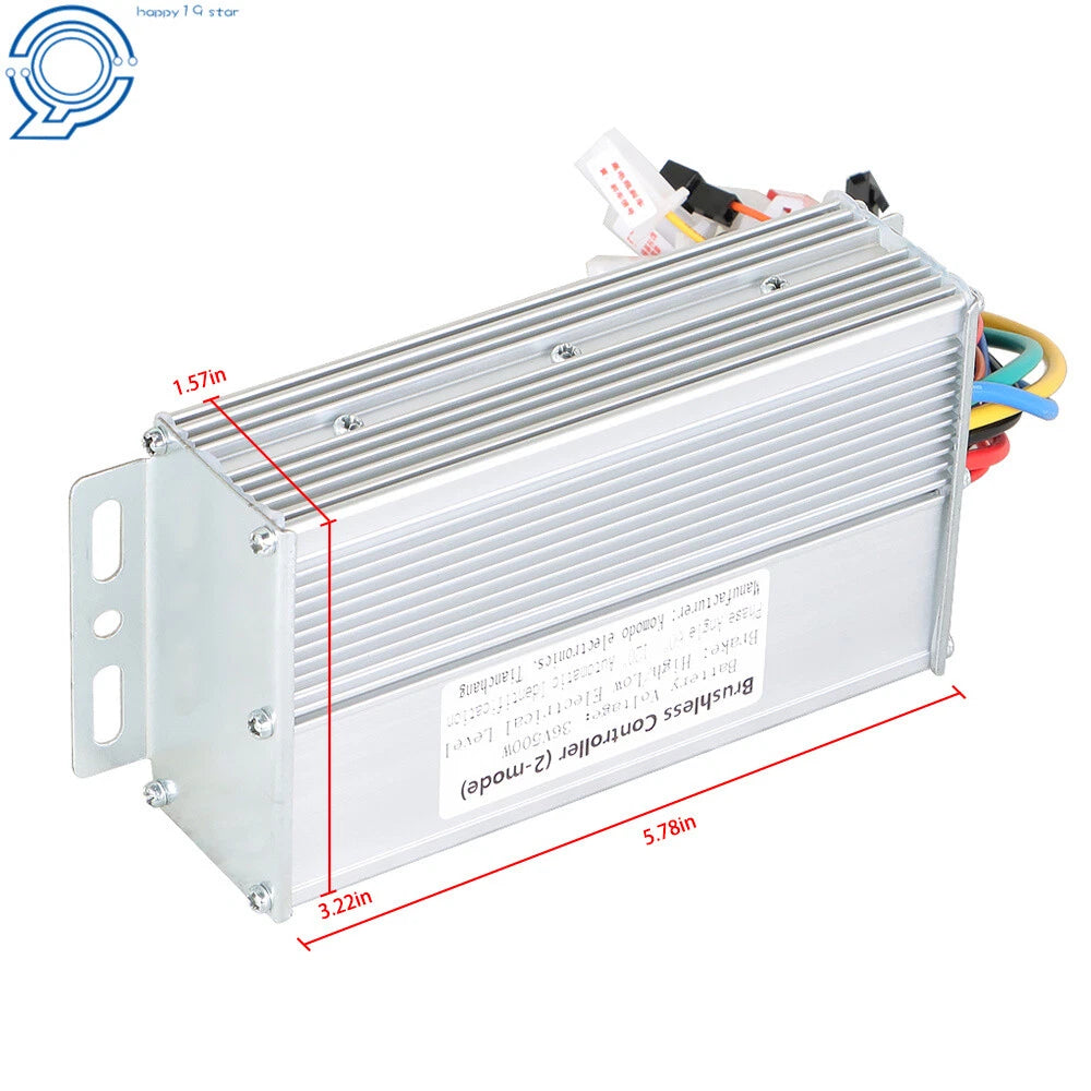 Brushless Motor Controller for Electric Bicycle Scooter (36V 500W)