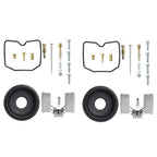 2X Carburetor Repair Kit Float Diaphragm for Kawasaki Vulcan 500 (1991–1995)