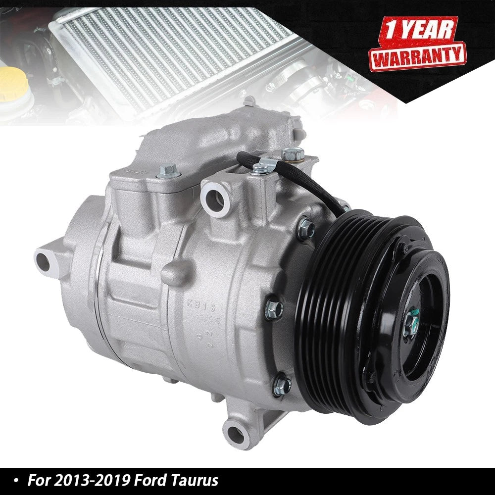 A/C Compressor & Clutch for Ford Taurus Explorer Flex (2013–2019)