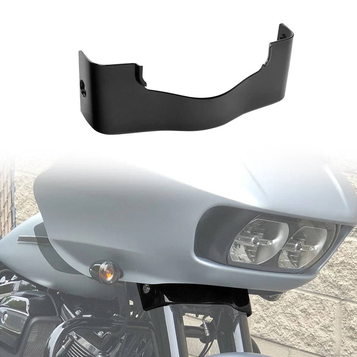Black Outer Fairing Skirt for Harley Road Glide (2015-2024)
