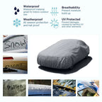 5-Layer Weatherproof Car Cover for Subaru Impreza WRX STI (2008–2021)
