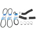 Upper & Lower Radiator Hose + Belt Kit for Landcruiser HDJ80 (1990–1994)