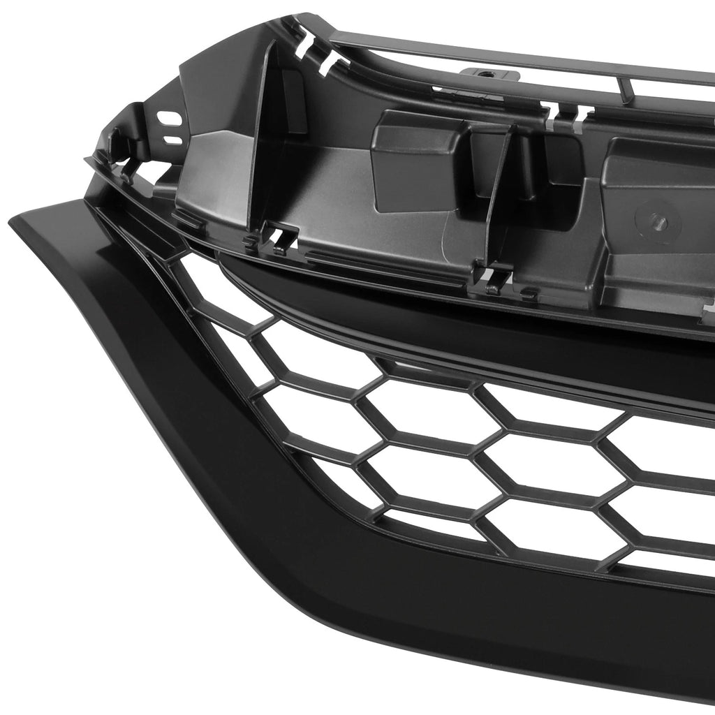 Honeycomb Mesh Upper Grille for Honda CR-V (2017–2019) w/Badge Slot