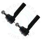 2X Front Outer Tie Rod End for Chevrolet Colorado GMC Canyon (2004–2007)