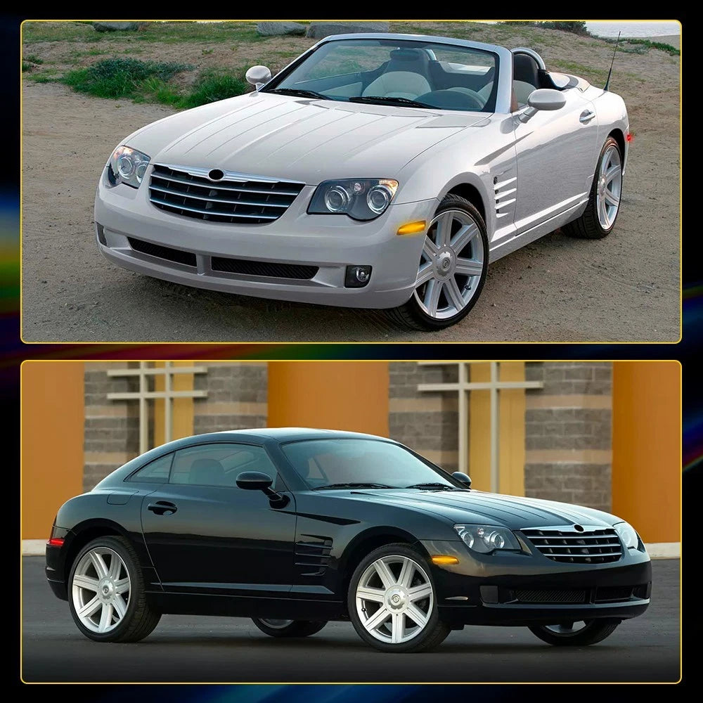 Set of 4 LED Signal Side Marker Lights for Chrysler Crossfire (2004â2008)