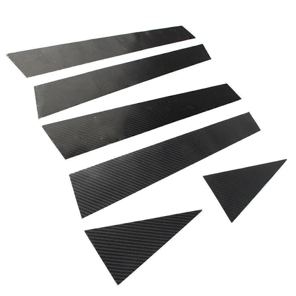 Set of 6 B Pillar Post Cover Trim for Audi Q5 (2012–2017)