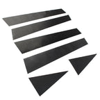 Set of 6 B Pillar Post Cover Trim for Audi Q5 (2012–2017)