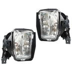 Bumper Fog Light Lamp Set for Dodge RAM 1500 (2013–2018) w/Bulbs Clear Lens