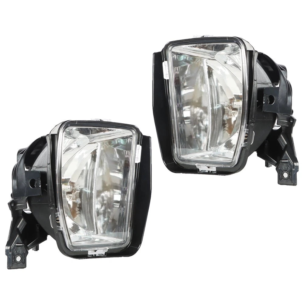 Bumper Fog Light Lamp Set for Dodge RAM 1500 (2013–2018) w/Bulbs Clear Lens