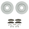 Bosch Front Rotors & Blue Ceramic Disc Brake Pad Kit for Kia Spectra (2000–2009)