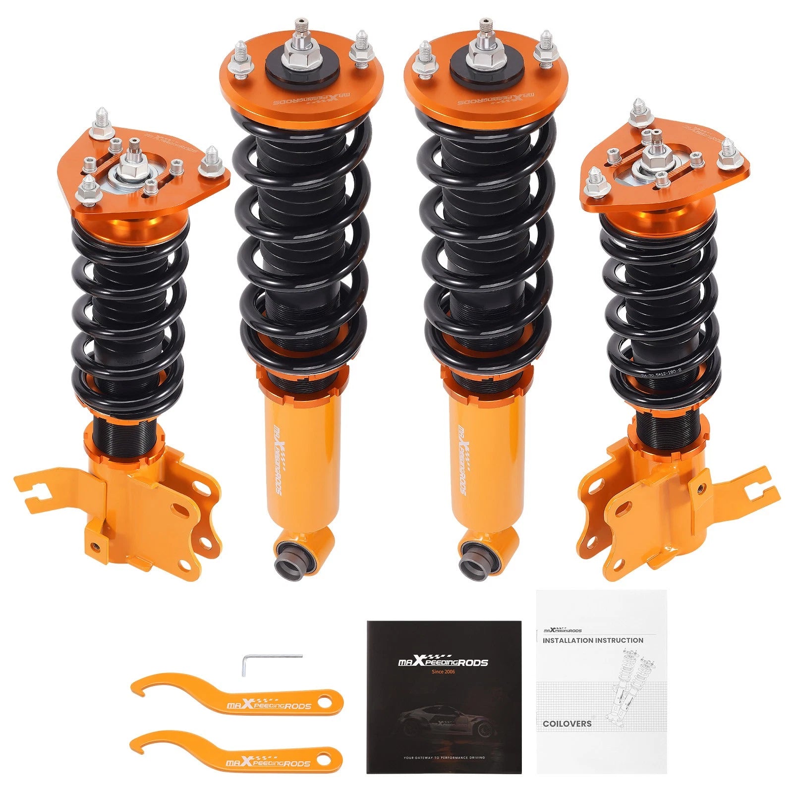 24 Way Adjustable Coilovers for Nissan 240SX S13 (1989–1994)