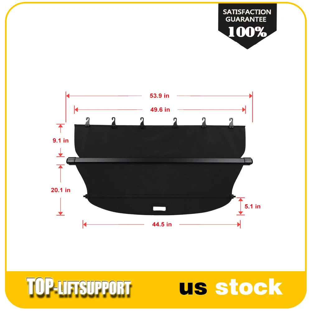 Retractable Rear Cargo Security Trunk Cover for Nissan Murano (2015–2024)