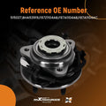 Set of 2 Front LH RH 4WD Wheel Hub Assembly for Ford Ranger/B4000 (1998–2000) BHA53919 ABS