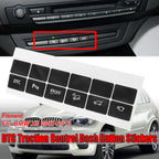 Dash Button Stickers DTC Traction Control for BMW X5 (2007–2013)