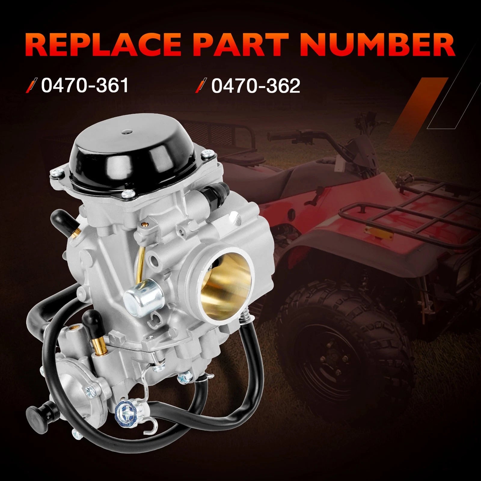 Carburetor Kit for Arctic Cat ATV 400 500 (1998-2001)
