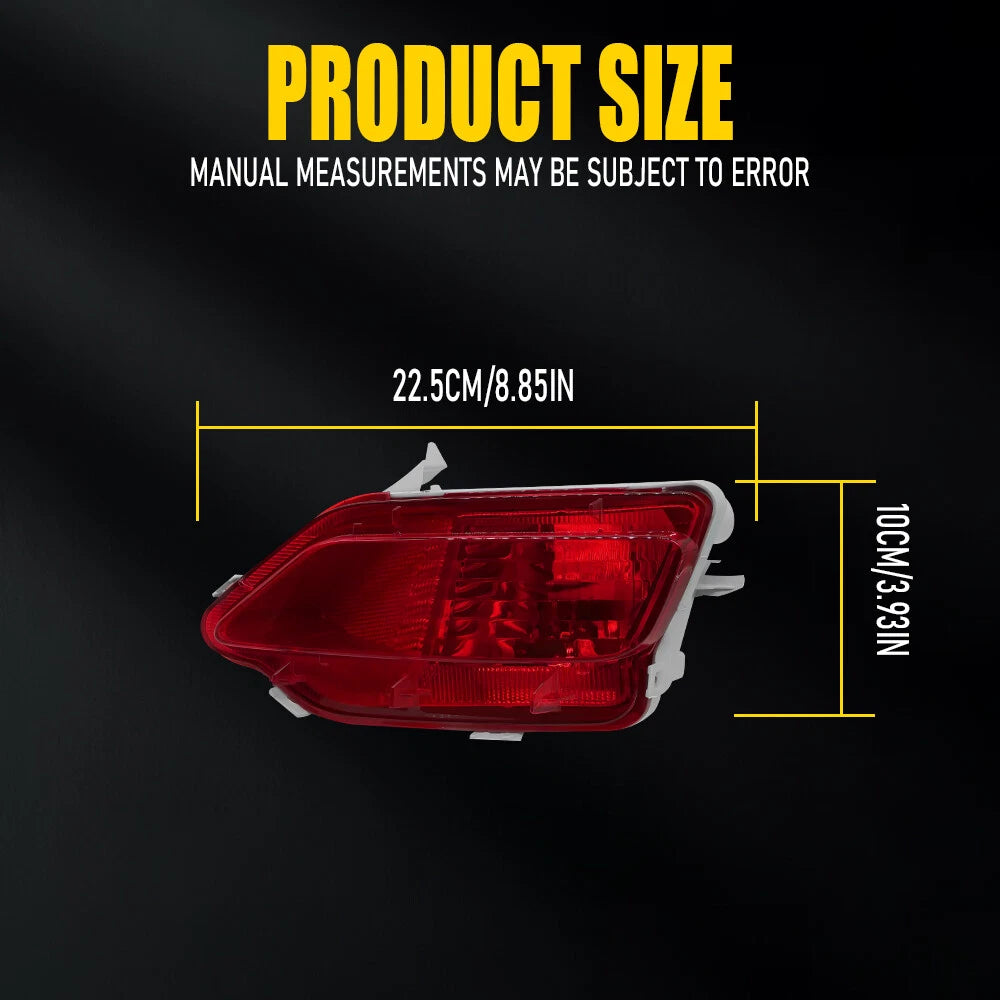 Rear Bumper Reflector Light Case for Toyota RAV4 (2013–2015)