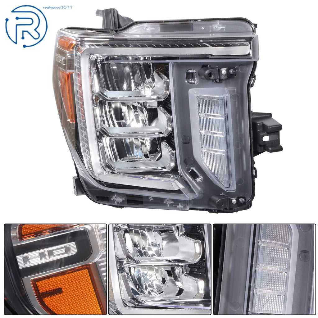 Full LED Headlight for GMC Sierra 2500/3500 HD (2020-2023) Right Side