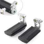 Footrest Pegs Pedal w/Clamp for 43cc 47cc 49cc Pocket Dirt Bike Mini ATV