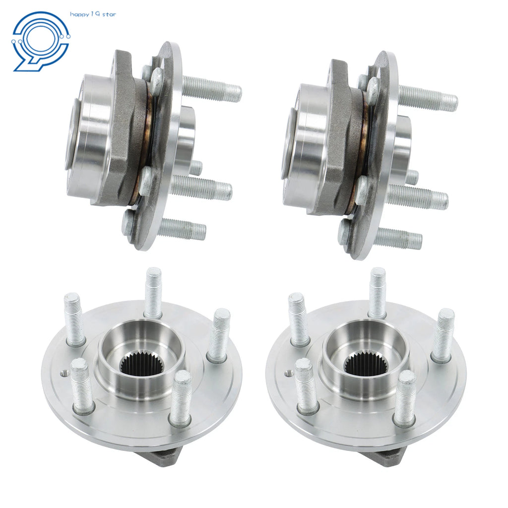 Set of 4 Wheel Hub Bearings for Cadillac CTS (2008–2013) 513282
