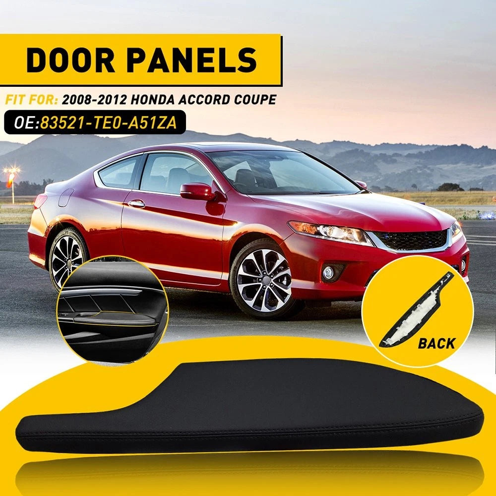 Right Side Door Armrest Panel for Honda Accord Coupe (2008–2012) 83521-TE0-A51ZA