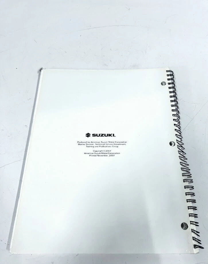 Suzuki Marine Update Manual 99954-51208 for 250 SS (2008)