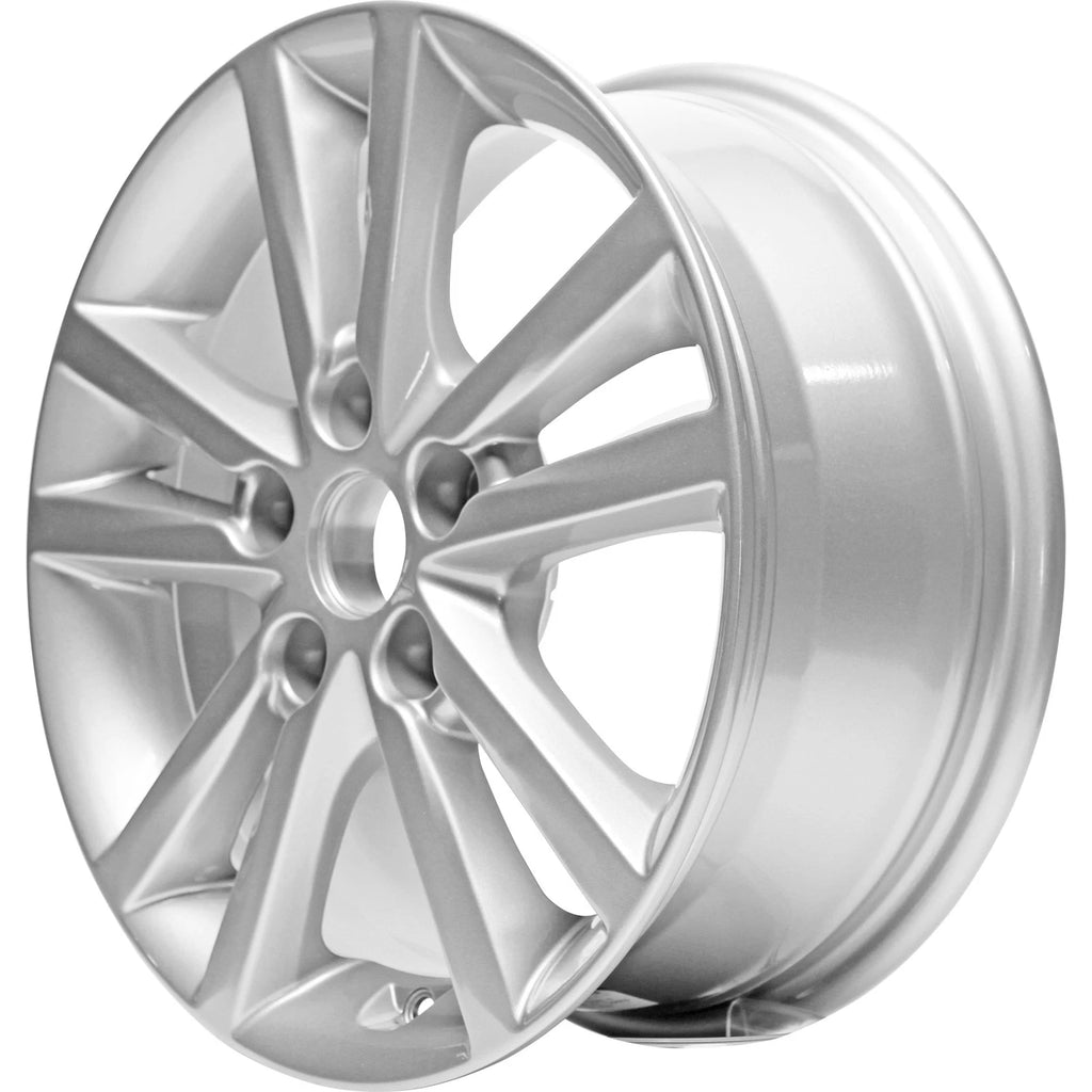 Alloy Wheel Rim 16 x 6.5 Silver Replacement for Hyundai Sonata (2006–2017)
