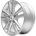 Alloy Wheel Rim 16 x 6.5 Silver Replacement for Hyundai Sonata (2006–2017)