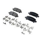 Rear Brake Disc Rotors and Pads Kit for Subaru Legacy (2005–2009)