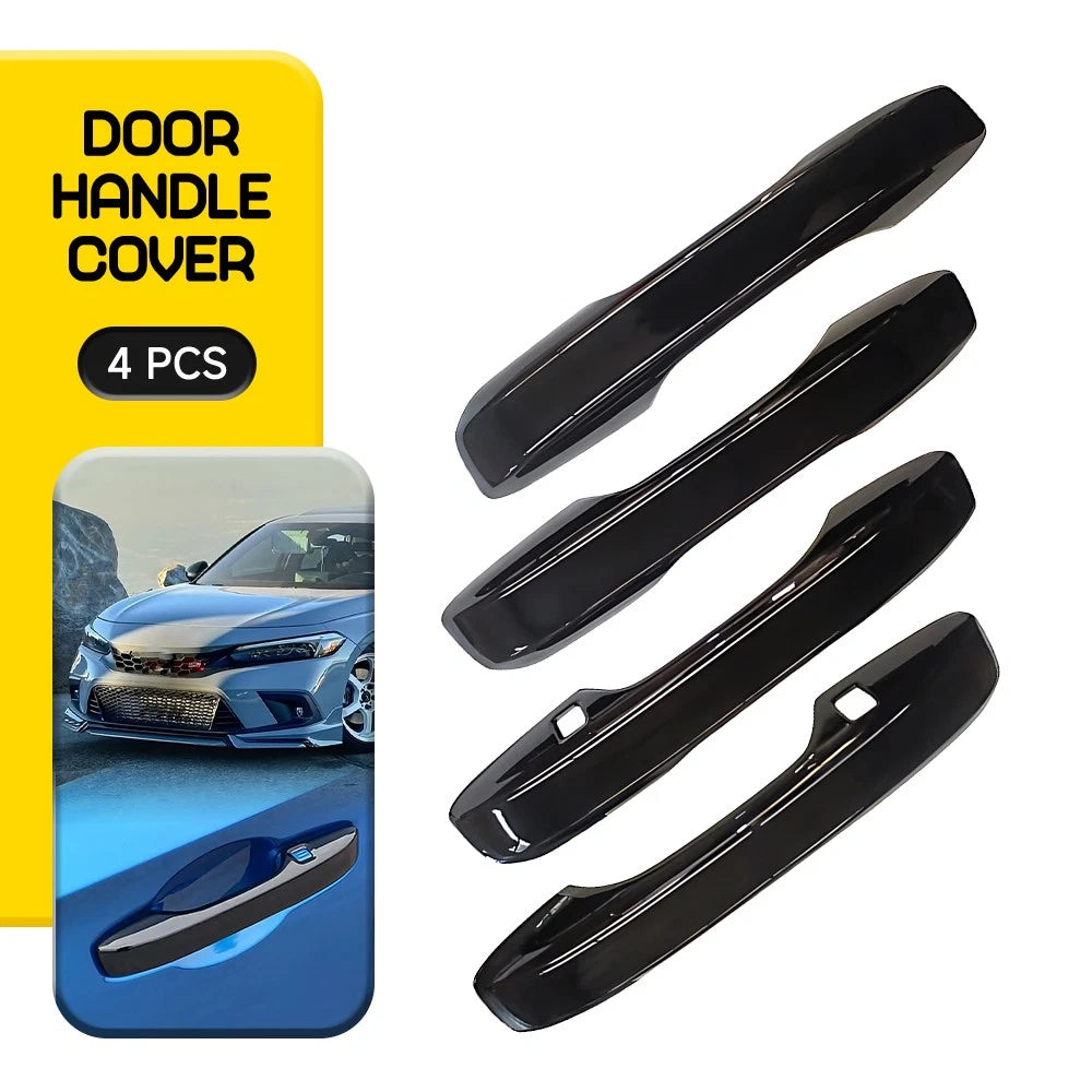 Gloss Black Door Handle Covers for Honda Accord (2023–2025)