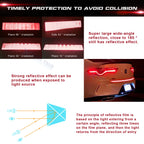 Reflective Warning Tape for Toyota Corolla (2009-2013)