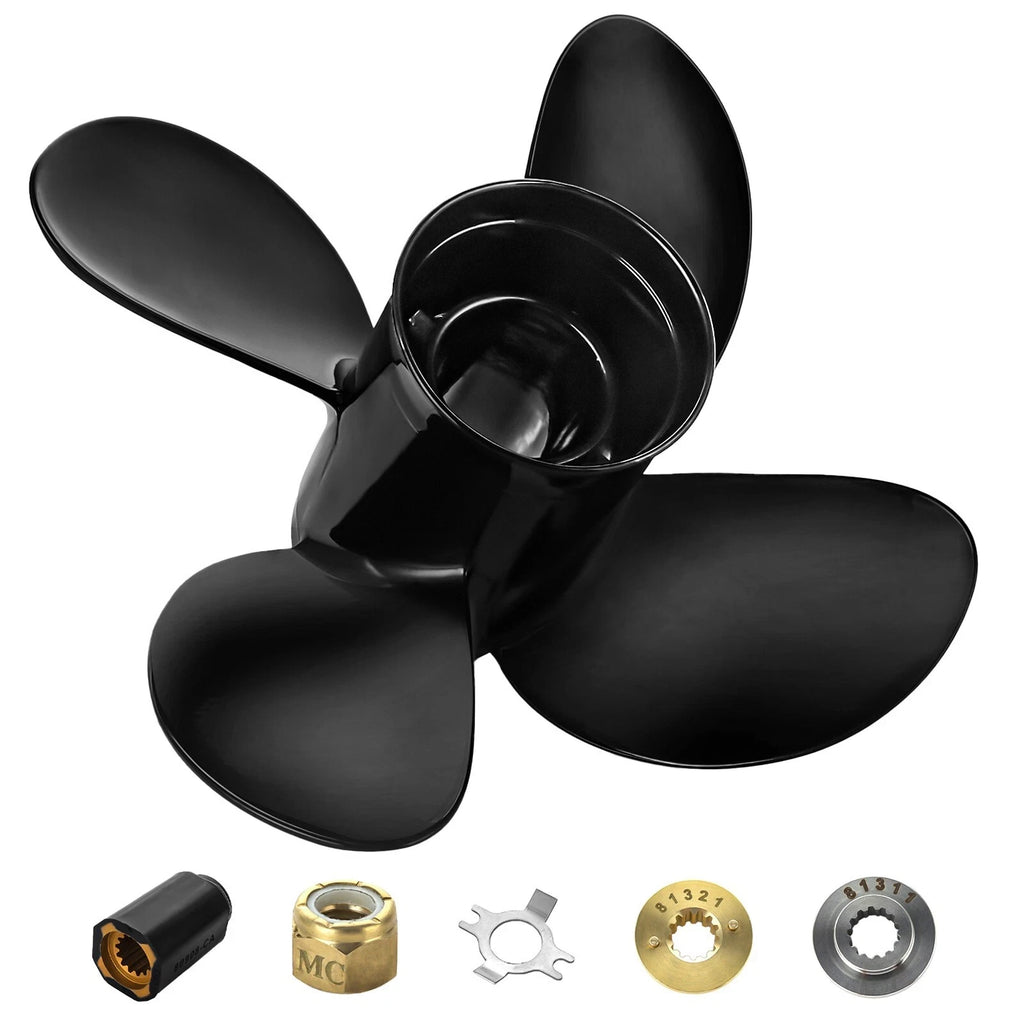 10.1X15 Boat Propeller for Mercury Engines 25-70HP (48-8M8026640) 4 Blades