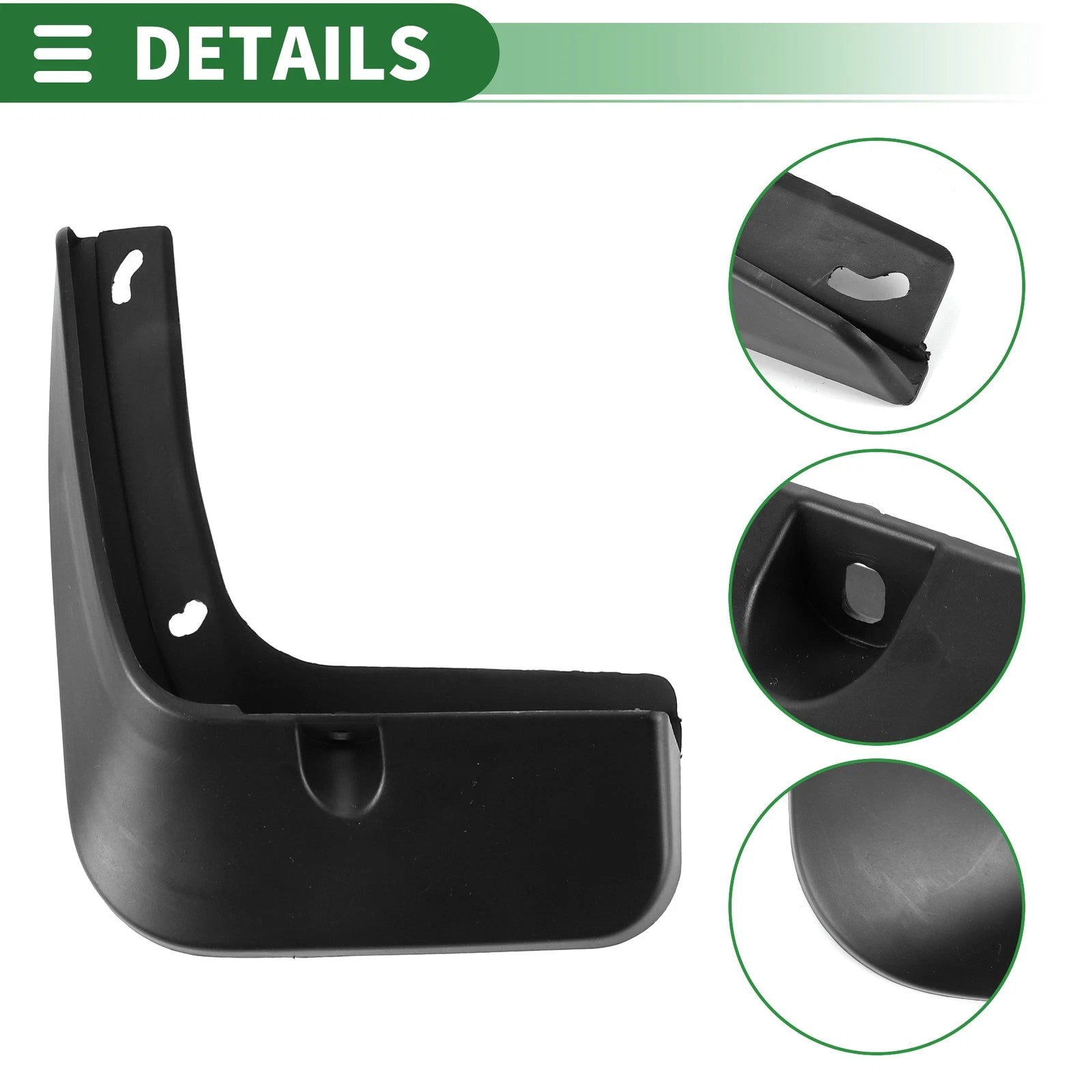 Mud Flaps Splash Guards for Kia K3 Saloon (2019–2021) W/ Mount Accessories